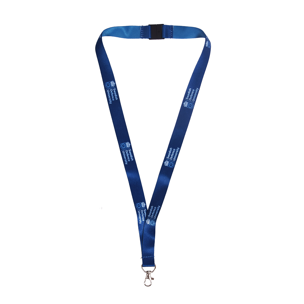 Nyckelband blå design (ENG)