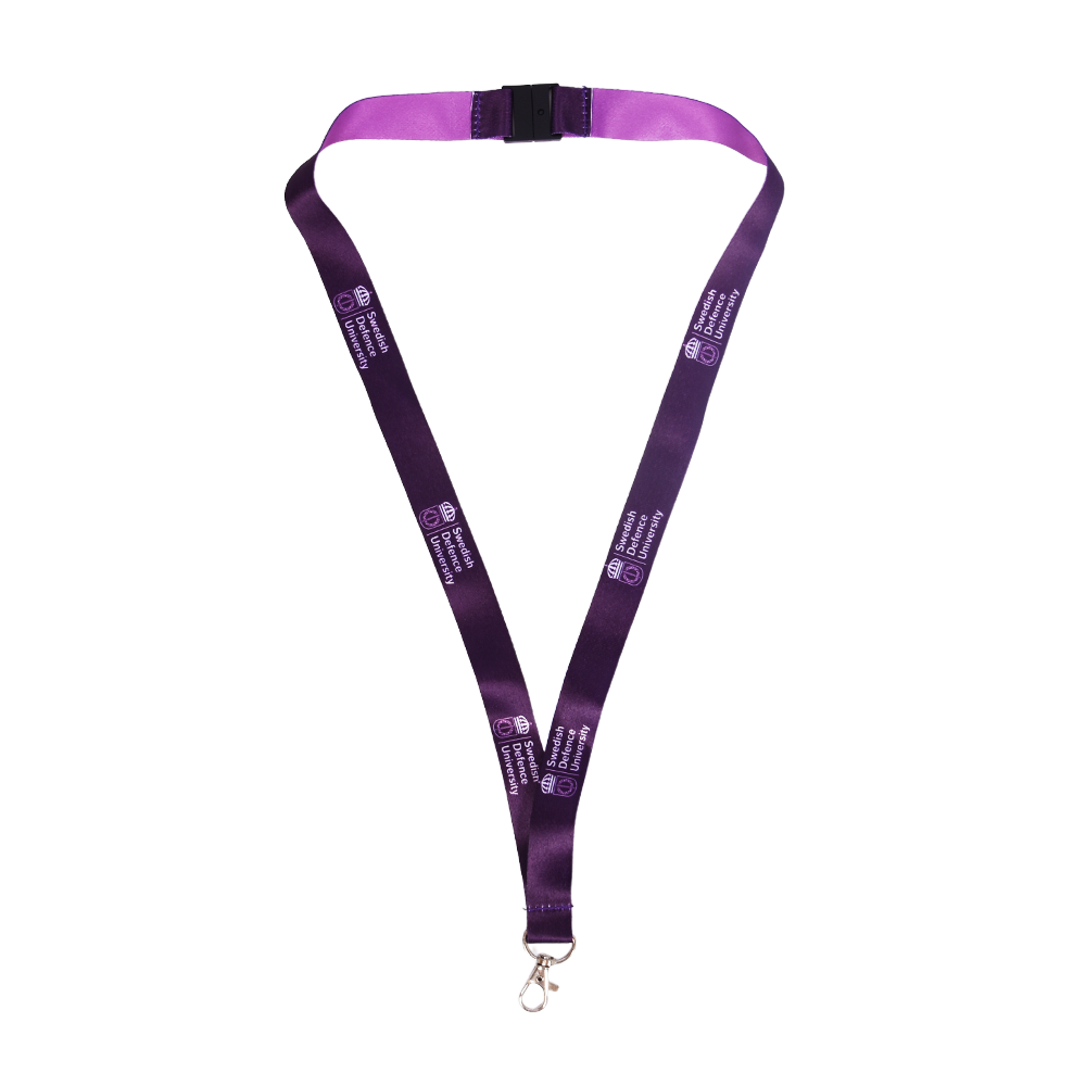Nyckelband lila design (ENG)